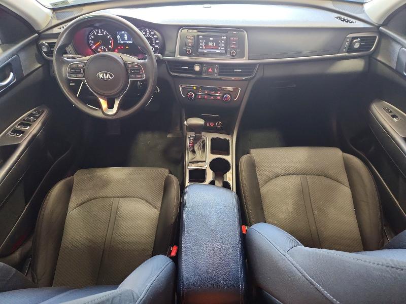 2017 Kia Optima VIN 5XXGT4L39HG169897 COPART salvage auction — FRONT END, Va - Certificate Of Title, sold $375 on 2026-07-24 (photo 8)
