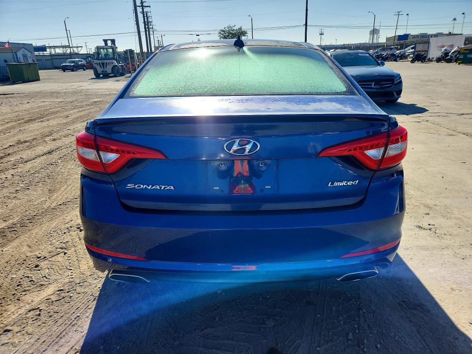 2023 Hyundai Sonata VIN 5NPE34AF3FH079473 COPART salvage auction — FRONT END, Ca - Salvage Certificate (P), sold $875 on 2026-07-27 (photo 6)