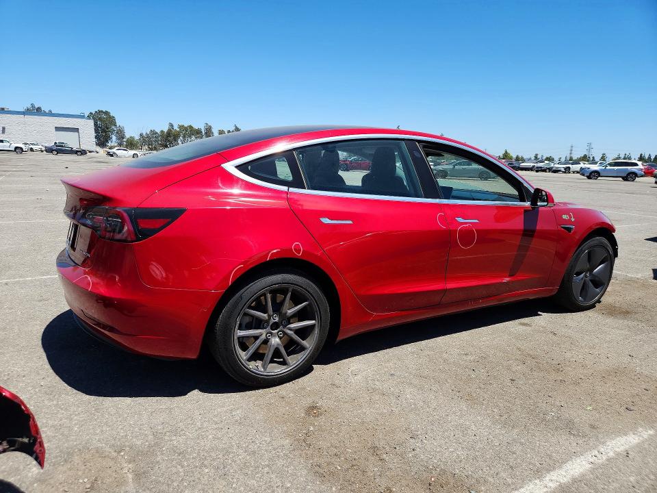 2020 Tesla Model 3 VIN 5YJ3E1EB6LF635809 COPART salvage auction — FRONT END, Ca - Salvage Certificate, sold $150 on 2026-07-21 (photo 3)