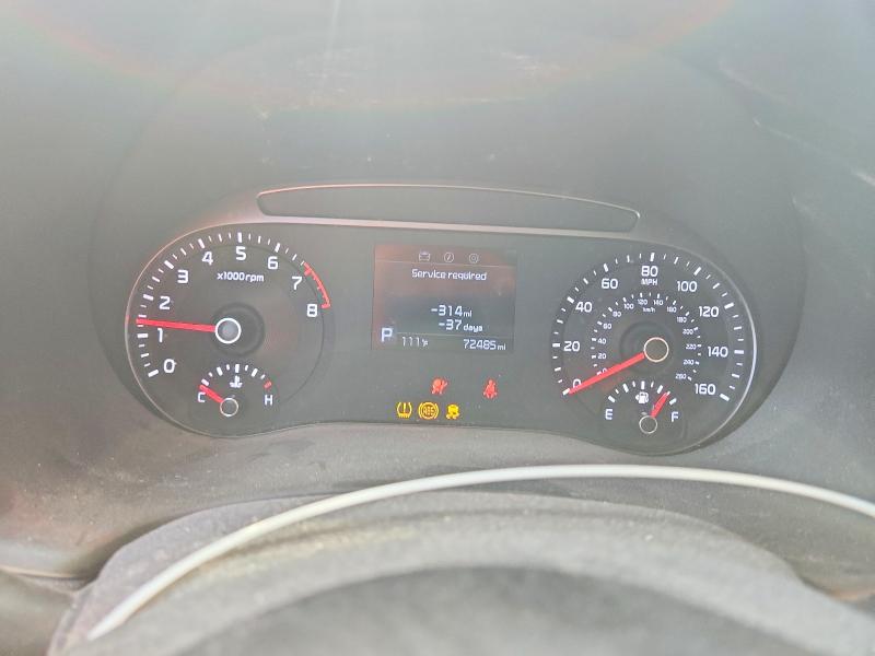 2020 Kia Soul VIN KNDJ23AU4L7060232 COPART salvage auction — FRONT END, Fl - Certificate Of Title, sold $1,550 on 2026-07-24 (photo 9)