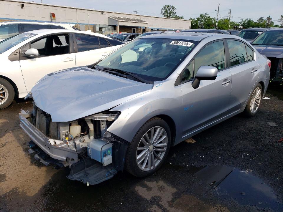 2012 Subaru Impreza VIN JF1GJAK6XCH012946 COPART salvage auction — FRONT END, Ct - Cert Of Title-Salvage, sold $650 on 2026-07-31 (photo 1)