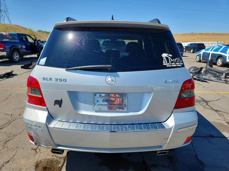 2012 Mercedes-benz Glk-klasse VIN WDCGG8HB6CF859037 COPART salvage auction — REAR END, Co - Salvage Title, sold $2,950 on 2026-08-12 (photo 6)