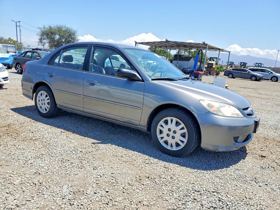 2005 Honda Civic VIN JHMES16585S006258 COPART salvage auction — MINOR DENT/SCRATCHES, Ca - Dis/Dlr/Exp Only Clean Title, sold $2,200 on 2026-07-17 (photo 4)