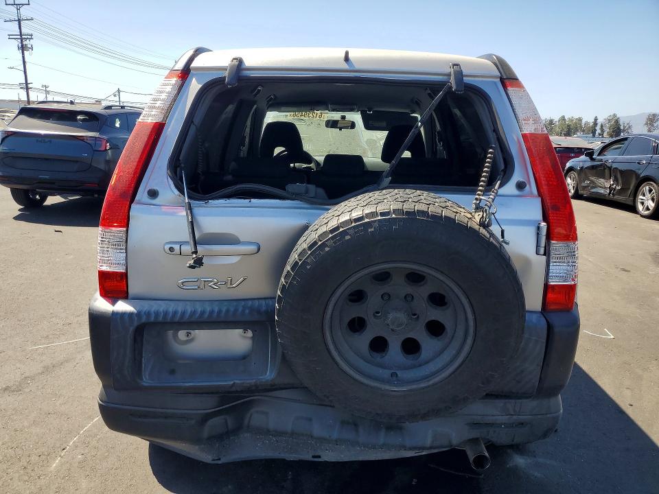 2006 Honda Cr-v VIN JHLRD68586C012034 COPART salvage auction — REAR END, Ca - Salvage Certificate, sold $875 on 2026-07-27 (photo 6)