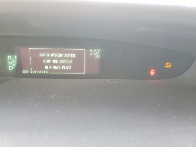 2015 Toyota Prius VIN JTDKN3DU8F1863706 COPART salvage auction — FRONT END, Ma - Cert Of Title-Reconstrctd Coll, sold $2,100 on 2026-07-15 (photo 9)