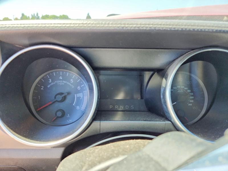 2021 Ford Mustang VIN 1FA6P8TH7M5126246 COPART salvage auction — FRONT END, Or - Salvage Title Certificate, sold $3,499 on 2026-09-27 (photo 9)