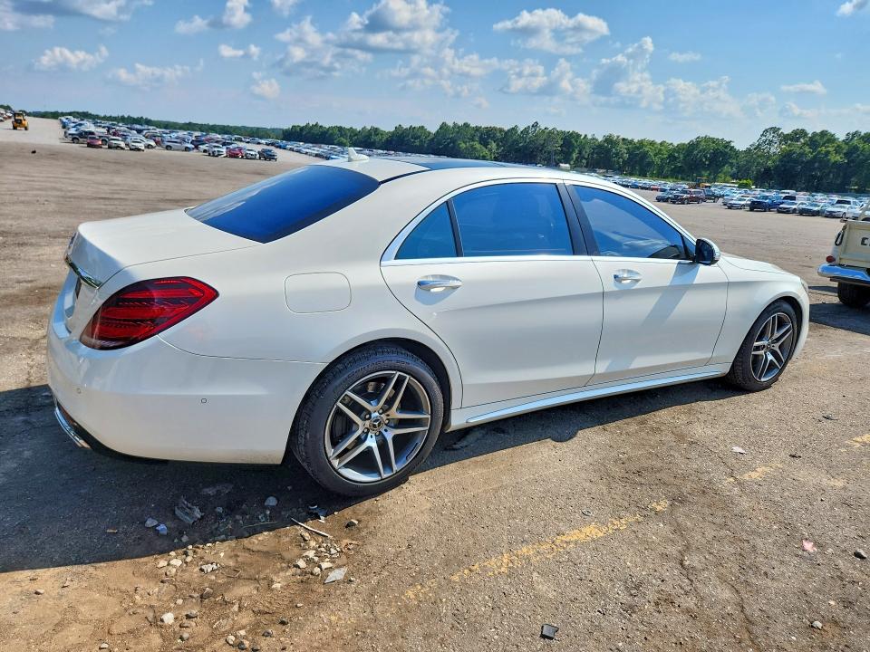 2018 Mercedes-benz S-klasse VIN WDDUG6GB3JA376037 COPART salvage auction — WATER/FLOOD, Ms - Cert Of Title - Flood Salvage, sold $8,800 on 2026-08-17 (photo 3)