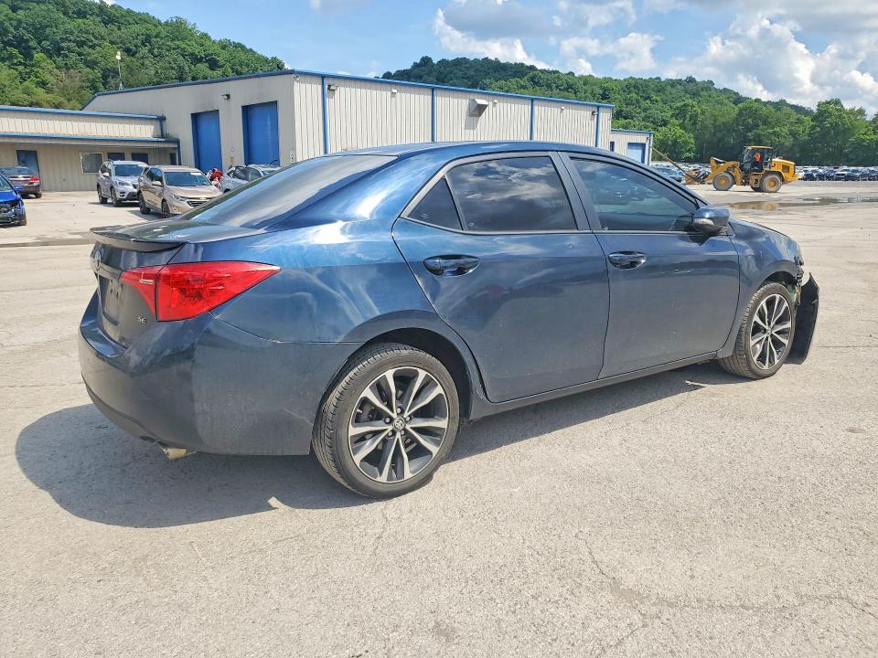 2017 Toyota Corolla VIN 5YFBURHEXHP656659 COPART salvage auction — FRONT END, Pa - Certificate Of Salvage, sold $850 on 2026-07-30 (photo 3)