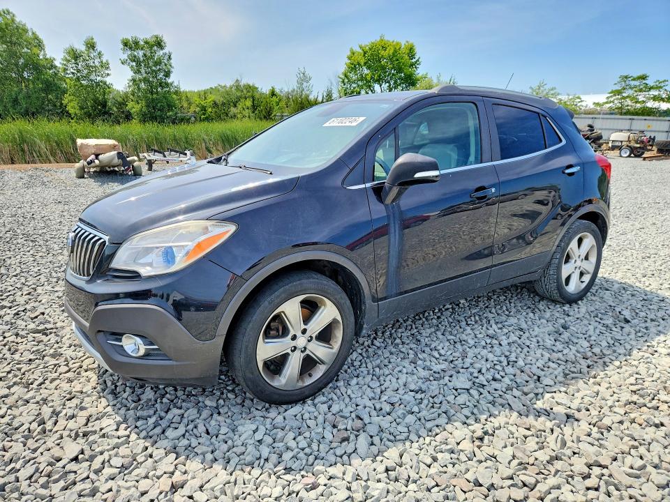 2014 Buick Encore VIN KL4CJBSB2EB640978 COPART salvage auction — MECHANICAL, Oh - Certificate Of Title, sold $1,000 on 2026-07-27 (photo 1)