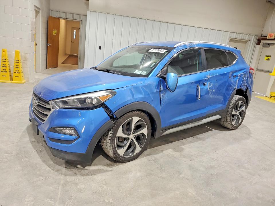 2017 Hyundai Tucson VIN KM8J3CA25HU436257 COPART salvage auction — FRONT END, Ny - Mv-907A Salvage Certificate, sold $1,600 on 2026-07-20 (photo 1)