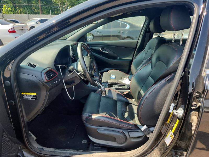 2018 Hyundai Elantra VIN KMHH55LC1JU076730 COPART salvage auction — WATER/FLOOD, PA - CERT OF SALVAGE-W=FLOOD VEH, sold $325 on 2026-07-27 (photo 7)