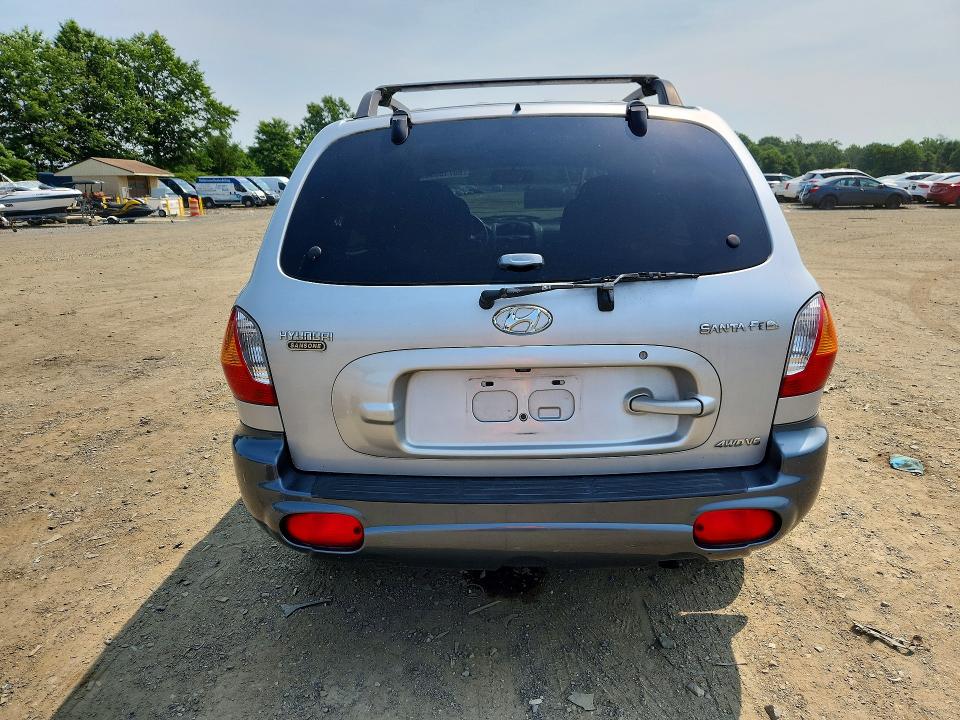2001 Hyundai Santa fe VIN KM8SC83D81U110247 COPART salvage auction — MINOR DENT/SCRATCHES, NJ - CERTIFICATE OF TITLE, sold $550 on 2026-07-20 (photo 6)