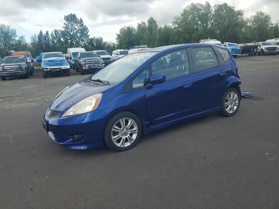 2010 Honda Fit VIN JHMGE8G48AS028088 COPART salvage auction — REAR END, Or - Non Public Clean Title, sold $650 on 2026-07-22 (photo 1)