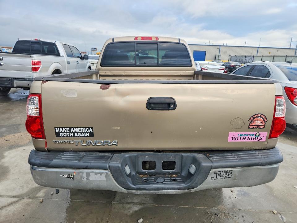 2006 Toyota Tundra VIN 5TBRU34156S456848 COPART salvage auction — FRONT END, Tx - Certificate Of Title, sold $1,600 on 2026-07-17 (photo 6)
