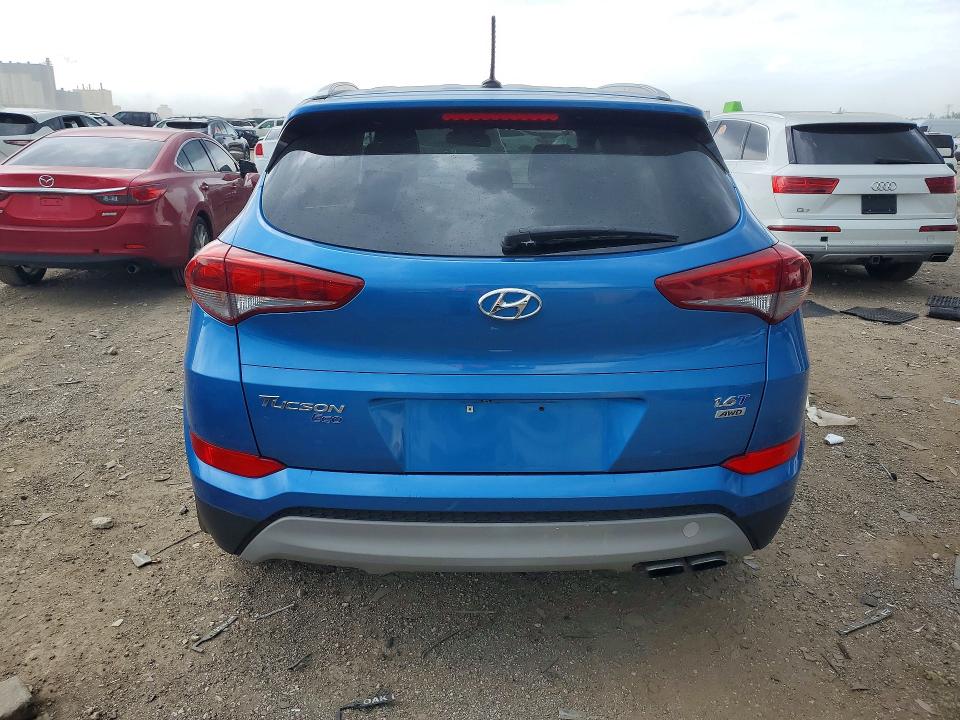 2017 Hyundai Tucson VIN KM8J3CA27HU303967 COPART salvage auction — MINOR DENT/SCRATCHES, Ny - Certificate Of Title (P), sold $2,900 on 2026-07-31 (photo 6)