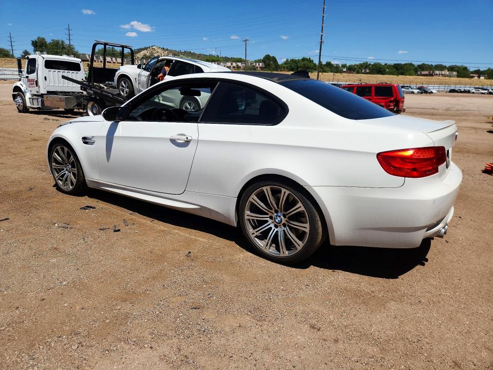 2013 BMW M3 VIN WBSKG9C53DJ593782 COPART salvage auction — MECHANICAL, CO - DIS/DLR/EXP ONLY CLEAN TITLE, sold $4,900 on 2026-08-03 (photo 2)