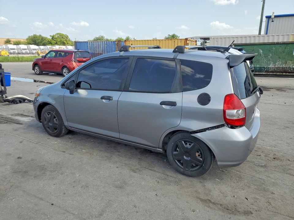 2007 Honda Fit VIN JHMGD38467S026112 COPART salvage auction — REAR END, Fl - Cert Of Title Slvg Rebuildable, sold $375 on 2026-07-28 (photo 2)