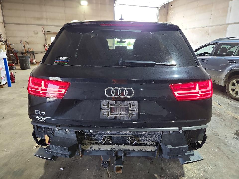 2019 Audi Q7 VIN WA1VAAF79KD016507 COPART salvage auction — REAR END, Mi - Certificate Of Title, sold $13,400 on 2026-07-31 (photo 6)