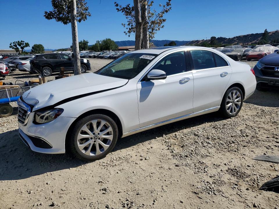 2018 Mercedes-benz E-klasse VIN WDDZF4JB3JA342170 COPART salvage auction — FRONT END, Ca - Salvage Certificate, sold $8,800 on 2026-08-13 (photo 1)