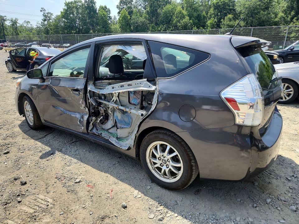 2014 Toyota VIN JTDZN3EU2EJ005952 COPART salvage auction — SIDE, Va - Certificate Of Title, sold $600 on 2026-07-31 (photo 2)