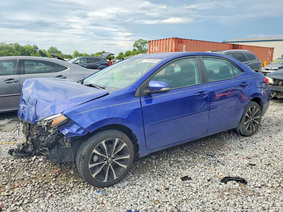 2018 Toyota Corolla VIN 5YFBURHEXJP793025 COPART salvage auction — FRONT END, AL - CERT OF TITLE-SALVAGE TITLE, sold $250 on 2026-07-28 (photo 1)