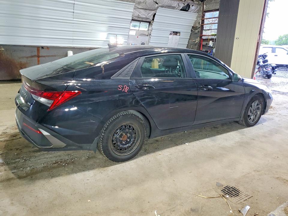 2025 Hyundai Elantra VIN KMHLM4DJ1SU161816 COPART salvage auction — FRONT END, Ny - Mv-907A Salvage Certificate, sold $4,100 on 2026-07-13 (photo 3)