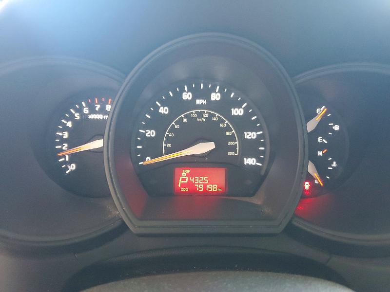 2015 Kia Rio VIN KNADM4A39F6505091 COPART salvage auction — FRONT END, Co - Salvage Title, sold $1,100 on 2026-07-27 (photo 9)
