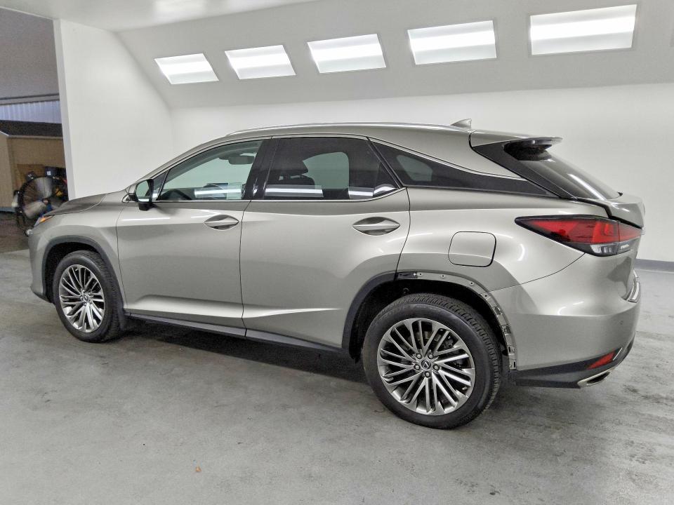 2022 Lexus Rx 350 VIN 2T2JZMAA8NC260177 COPART salvage auction — REAR END, Ca - Certificate Of Title, sold $20,250 on 2026-07-28 (photo 2)