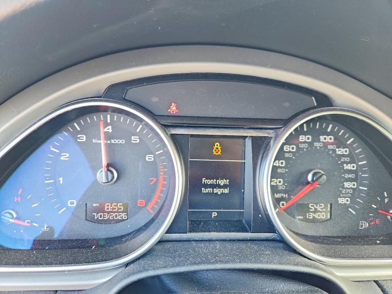 2015 Audi Q7 VIN WA1LGAFEXFD025890 COPART salvage auction — FRONT END, Tx - Salvage Vehicle Title, sold $1,750 on 2026-07-16 (photo 9)