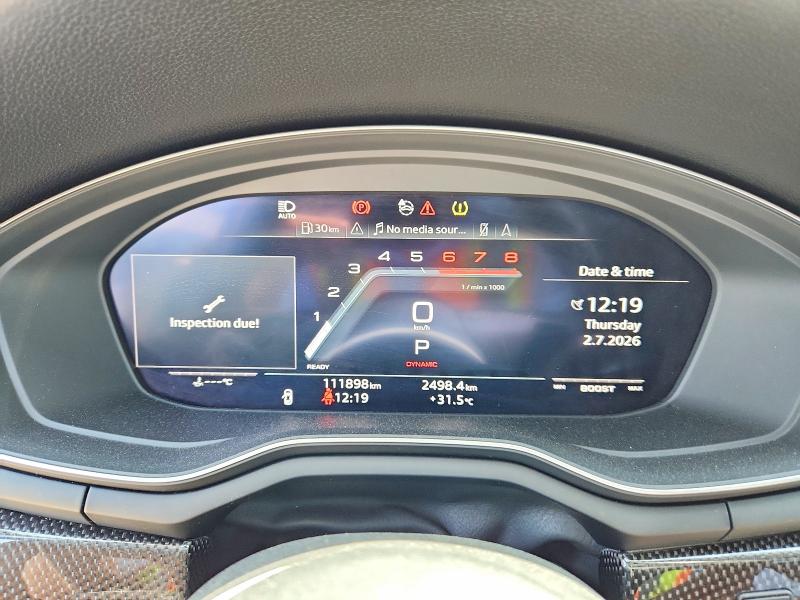 2020 Audi S4 VIN WAUC4AF43LA051330 COPART salvage auction — SIDE, On - Permit No Brand - Unfit, sold $17,250 on 2026-08-11 (photo 9)