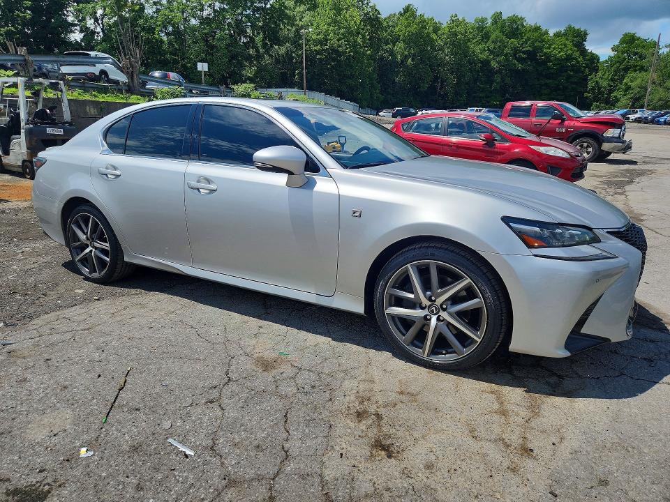 2019 Lexus Gs VIN JTHCZ1BL6KA010947 COPART salvage auction — WATER/FLOOD, Ny - Mv907A-Flood Salvage, sold $16,000 on 2026-08-20 (photo 4)