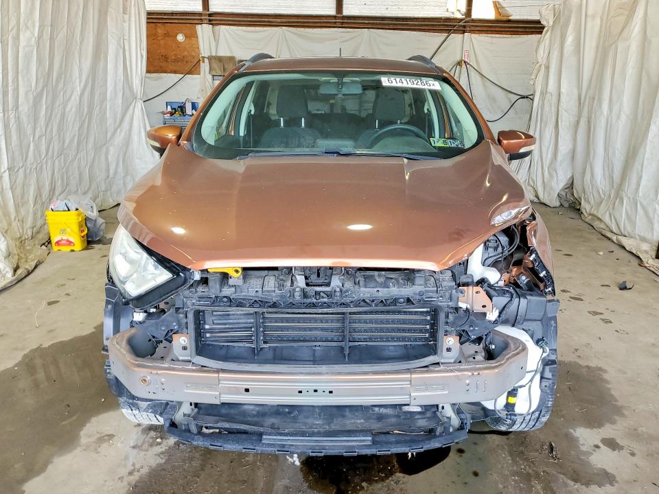 2019 Ford Ecosport VIN MAJ6S3GL8KC262121 COPART salvage auction — FRONT END, PA - CERTIFICATE OF SALVAGE, sold $1,150 on 2026-07-23 (photo 5)