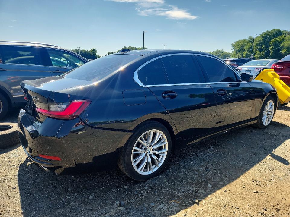 2024 BMW 3 series VIN 3MW69FF09R8E87323 COPART salvage auction — REAR END, WV - CERTIFICATE OF TITLE (P), sold $18,000 on 2026-07-30 (photo 3)