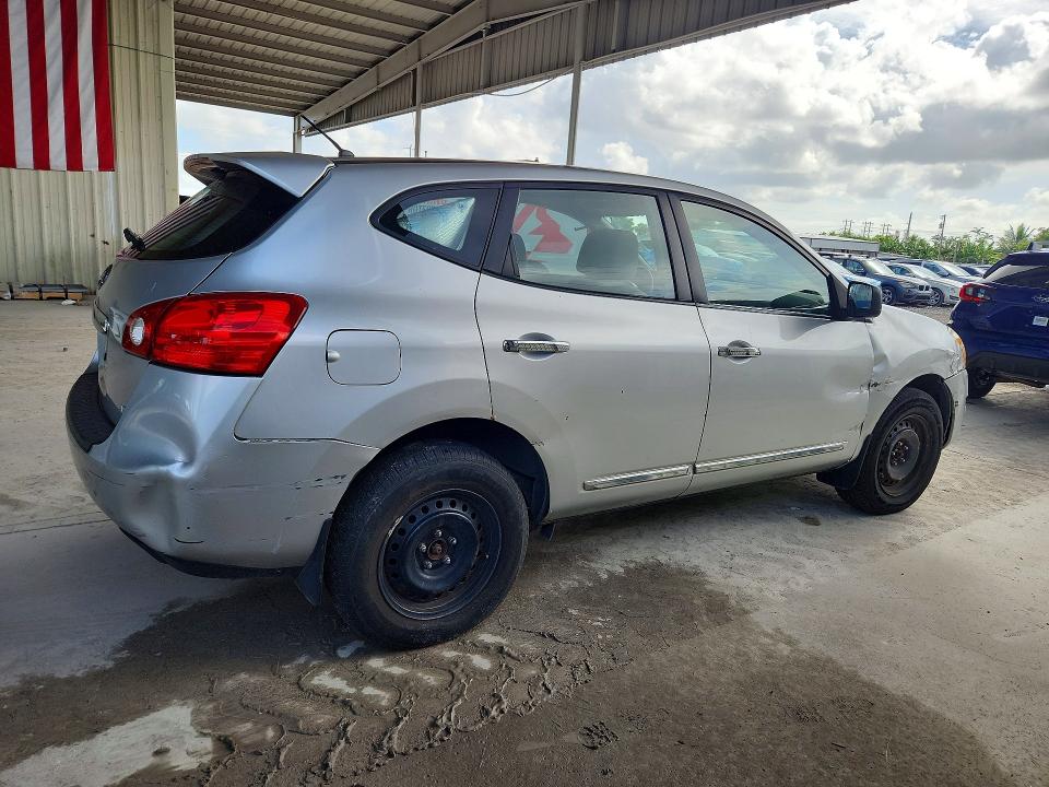 2011 Nissan Rogue VIN JN8AS5MV6BW677530 COPART salvage auction — FRONT END, FL - CERT OF TITLE SLVG REBUILDABLE, sold $575 on 2026-07-15 (photo 3)