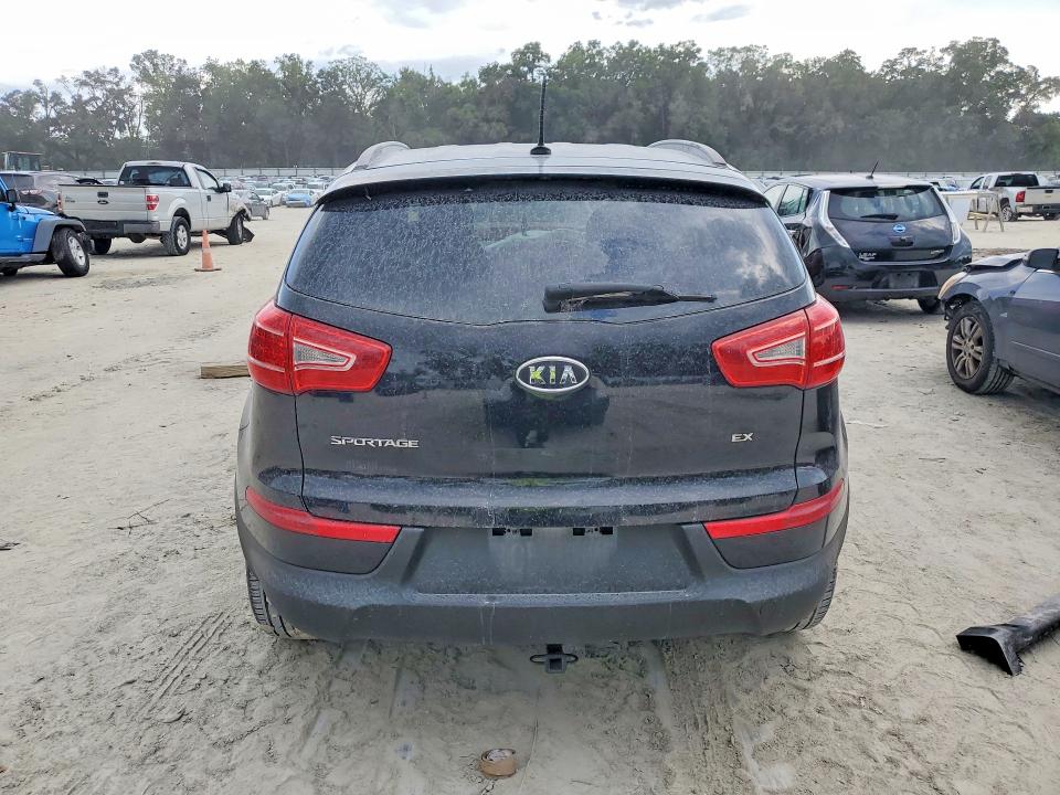 2011 Kia Sportage VIN KNDPC3A24B7145186 COPART salvage auction — FRONT END, FL - CERTIFICATE OF TITLE, sold $300 on 2026-07-21 (photo 6)