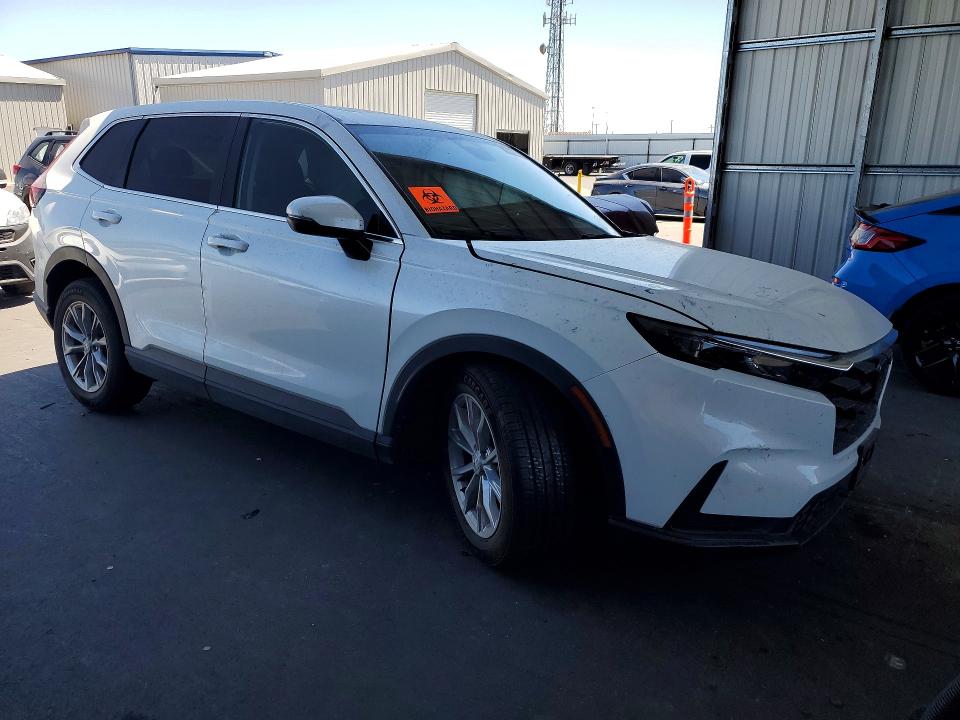 2023 Honda Cr-v VIN 7FARS3H45PE004121 COPART salvage auction — FRONT END, Ca - Salvage Certificate, sold $10,800 on 2026-07-30 (photo 4)