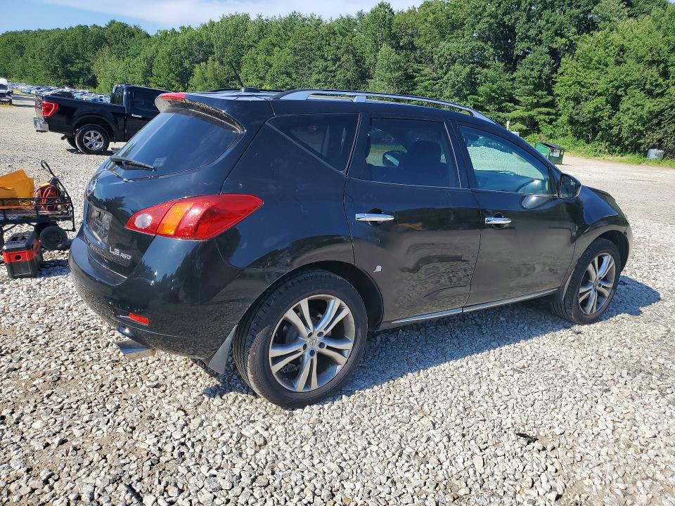 2009 Nissan Murano VIN JN8AZ18W99W156643 COPART salvage auction — FRONT END, Ma - Cert Of Title-Reconstrctd Coll, sold $125 on 2026-07-29 (photo 3)
