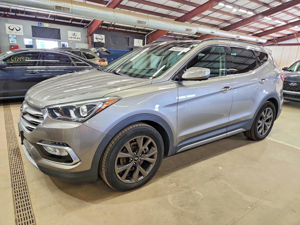 2018 Hyundai Santa fe VIN 5XYZWDLA5JG549416 COPART salvage auction — MINOR DENT/SCRATCHES, Ct - Certificate Of Title (P), sold $1,500 on 2026-07-30 (photo 1)
