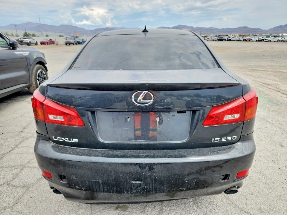 2008 Lexus Is VIN JTHBK262185085869 COPART salvage auction — MINOR DENT/SCRATCHES, Nv - Certificate Of Title, sold $150 on 2026-07-28 (photo 6)
