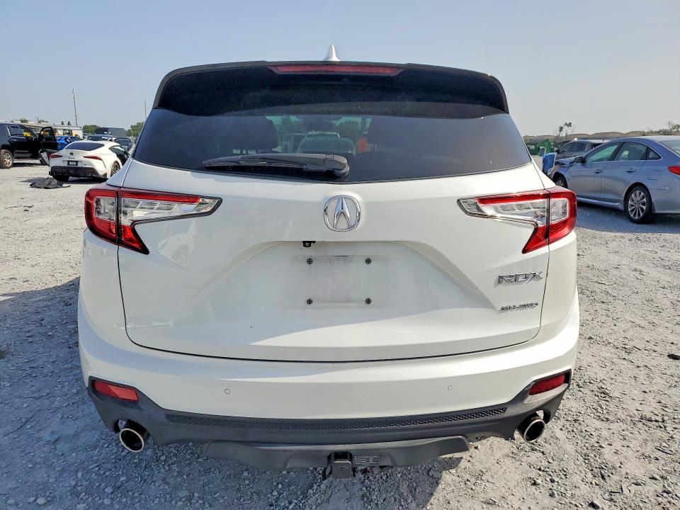 2020 Acura Rdx VIN 5J8TC2H72LL022345 COPART salvage auction — FRONT END, Fl - Cert Of Title Slvg Rebuildable, sold $9,500 on 2026-08-21 (photo 6)