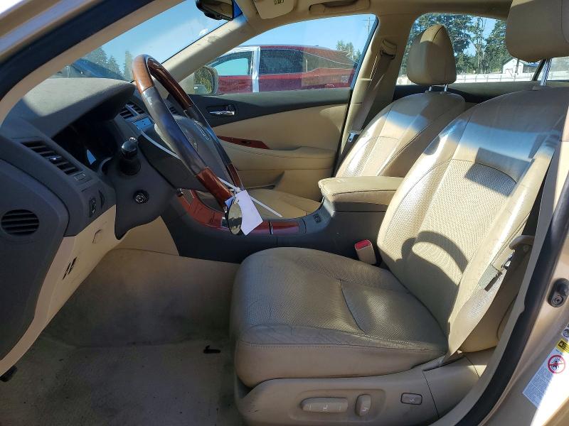2007 Lexus Es 350 VIN JTHBJ46G572146392 COPART salvage auction — REAR END, WA - BILL OF SALE, sold $750 on 2026-07-31 (photo 7)