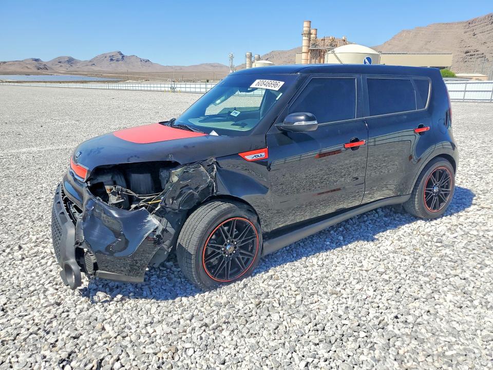 2014 Kia Soul VIN KNDJP3A53E7075589 COPART salvage auction — FRONT END, NV - SALVAGE TITLE, sold $425 on 2026-07-27 (photo 1)