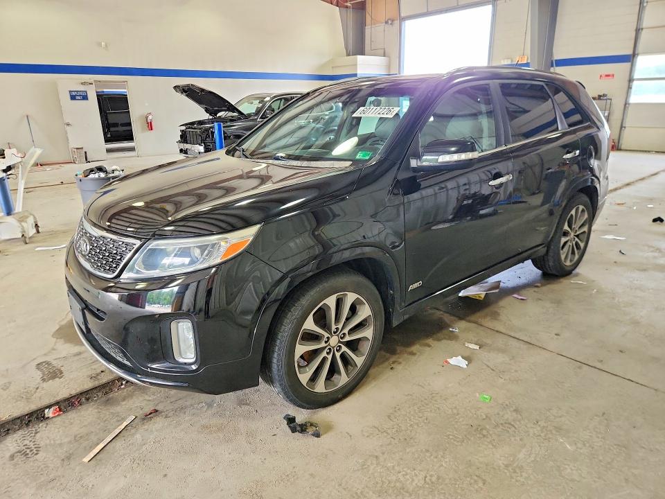 2015 Kia Sorento VIN 5XYKWDA79FG653228 COPART salvage auction — REAR END, Va - Cert Of Title - Salvage, sold $1,750 on 2026-07-24 (photo 1)