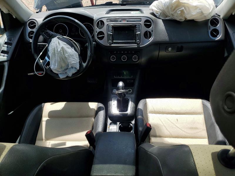 2016 Volkswagen Tiguan VIN WVGAV7AX2GW553391 COPART salvage auction — FRONT END, Nc - Salvage Certificate Of Title, sold $725 on 2026-08-17 (photo 8)