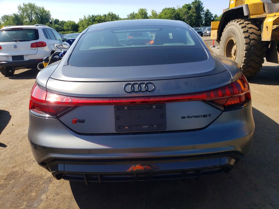 2022 Audi Rs e-tron gt VIN WAUAHBFW4N7904711 COPART salvage auction — FRONT END, Ct - Cert Of Title-Salvage, sold $33,750 on 2026-08-28 (photo 6)