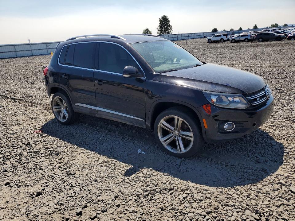2015 Volkswagen Tiguan VIN WVGAV7AX5FW550077 COPART salvage auction — REAR END, Nm - Cert Of Title-Salvage, sold $1,650 on 2026-07-29 (photo 4)