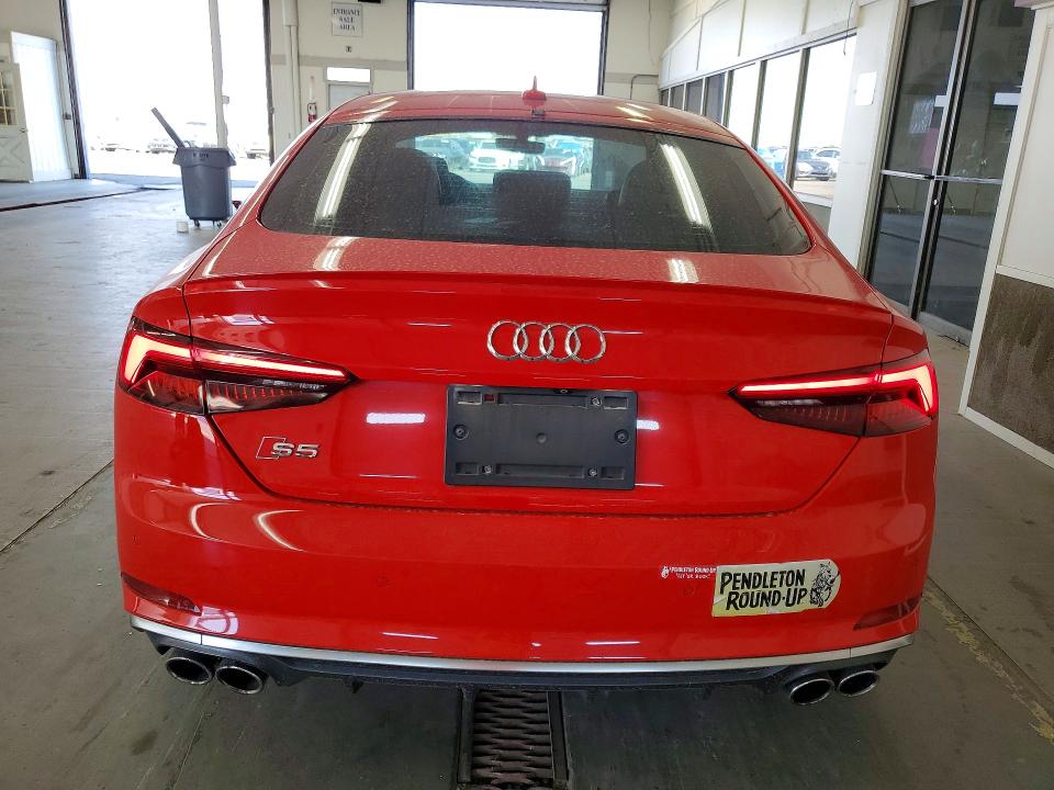2018 Audi Rs5 VIN WAUC4CF57JA053096 COPART salvage auction — FRONT END, Salvage Title, sold $7,200 on 2026-08-28 (photo 6)