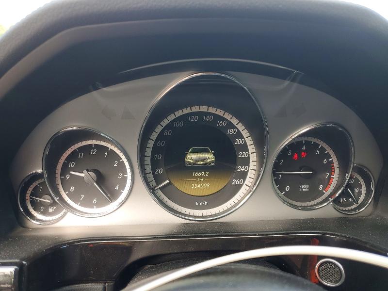 2012 Mercedes-benz E-class VIN WDDHF8JB7CA522953 COPART salvage auction — FRONT END, ON - PERMIT NO BRAND - UNFIT, sold $1,300 on 2026-07-28 (photo 9)