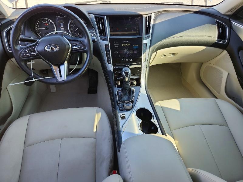 2020 Infiniti Q50 VIN JN1EV7AP5LM207026 COPART salvage auction — REAR END, TN - SALVAGE CERTIFICATE, sold $4,600 on 2026-07-23 (photo 8)