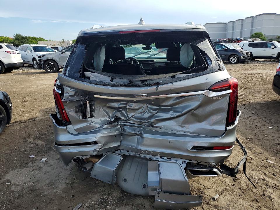 2024 Cadillac Xt6 VIN 1GYKPCRS1RZ721084 COPART salvage auction — FRONT END, Fl - Certificate Of Destruction, sold $4,850 on 2026-07-22 (photo 6)